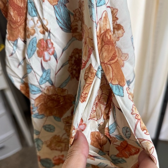 MB Curated by Accent Prone Floral Dress - Boho Peasant Style - Picture 9 of 10